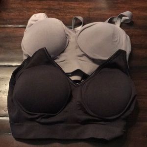 2- Bravado nursing bras, size L